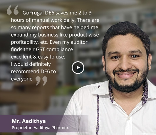 Distributor software happy customer - Aadithya Pharmex