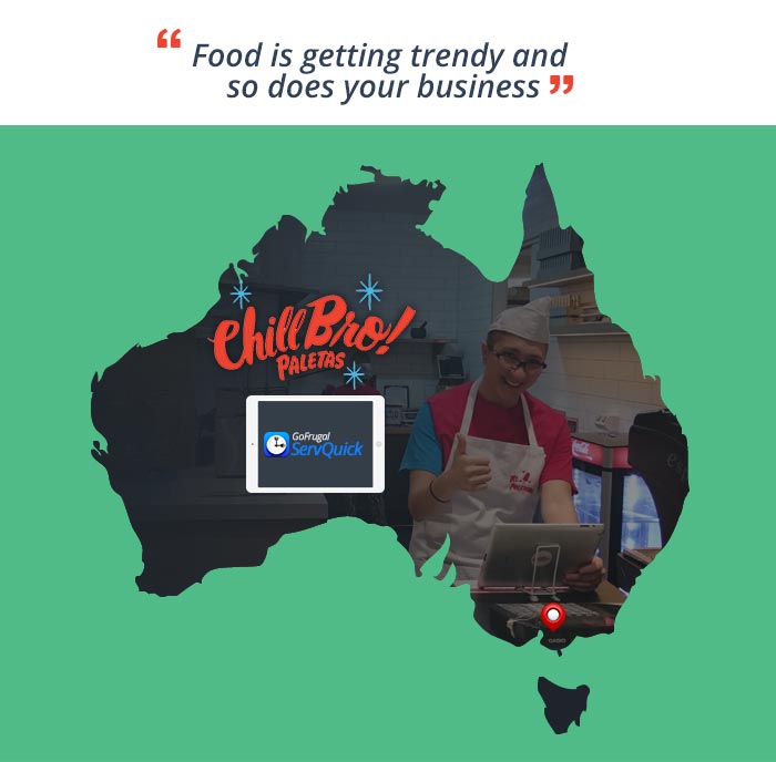 iPad POS Customer Chill Bro Paletas