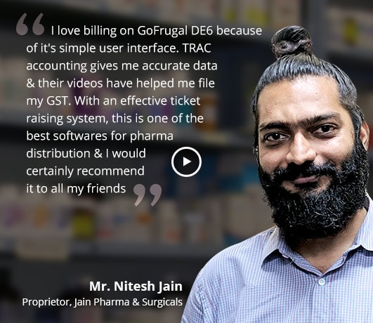 Distributor software happy customer - Jain Pharma & Surgicals