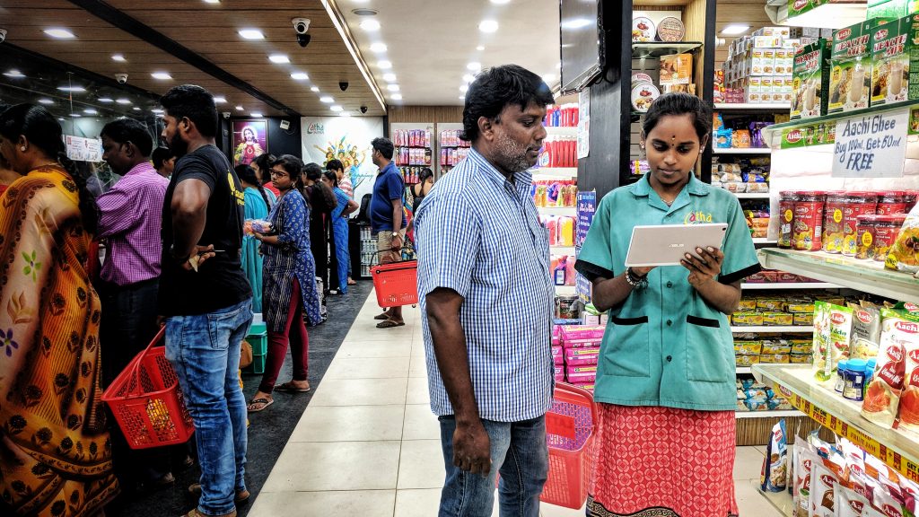 Easy Billing using Modern Tablets.