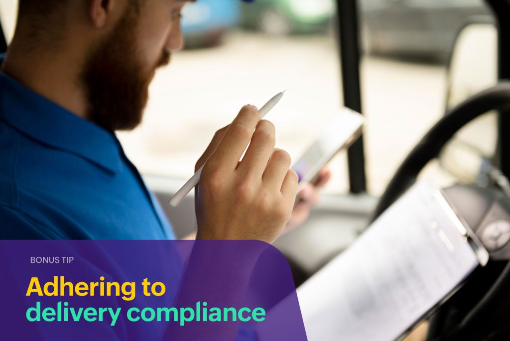 Adhering to compliance of the region is the simplest solution to avoid delivery problems