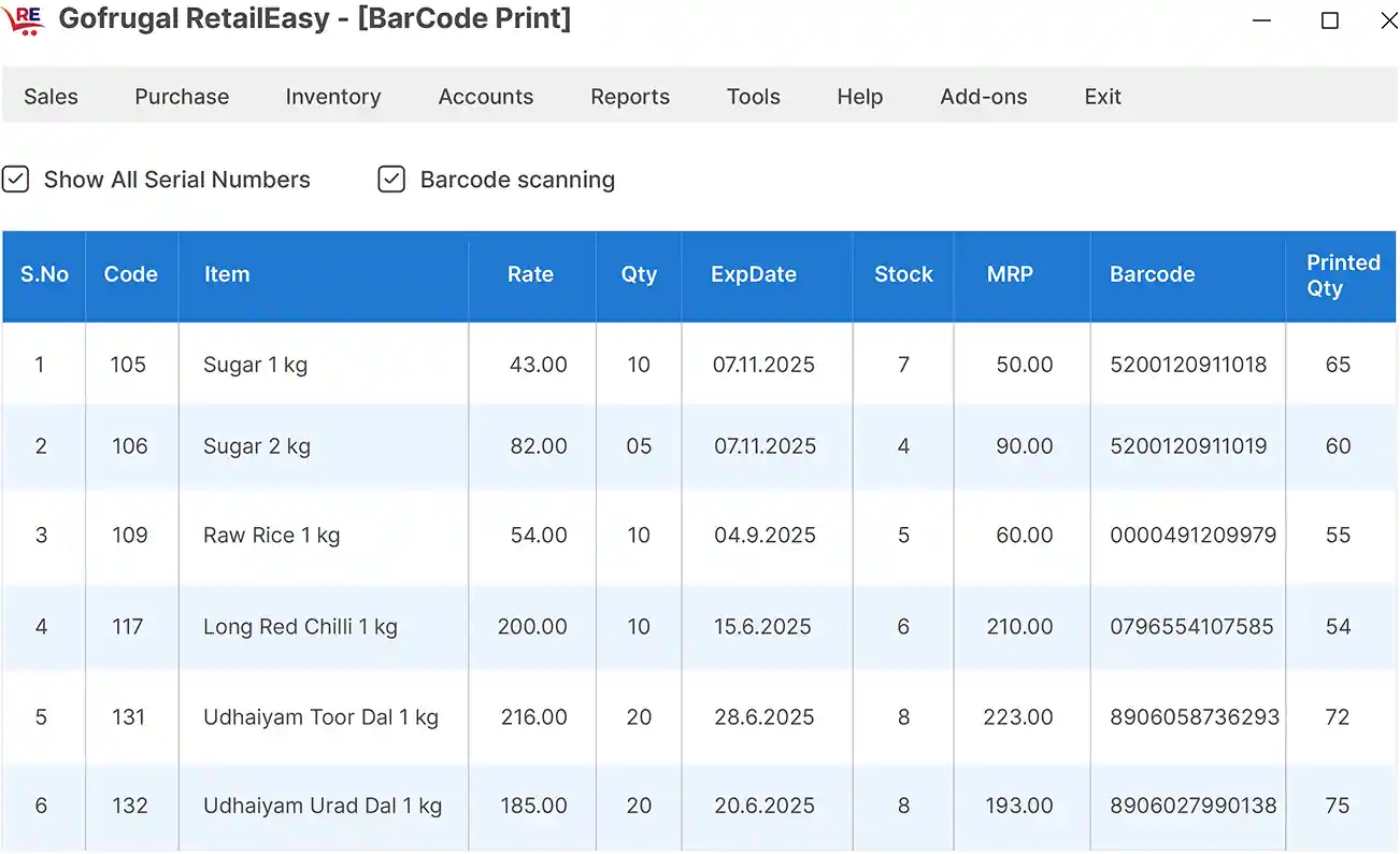 Tracking the inventrory with accurately across all supply chain