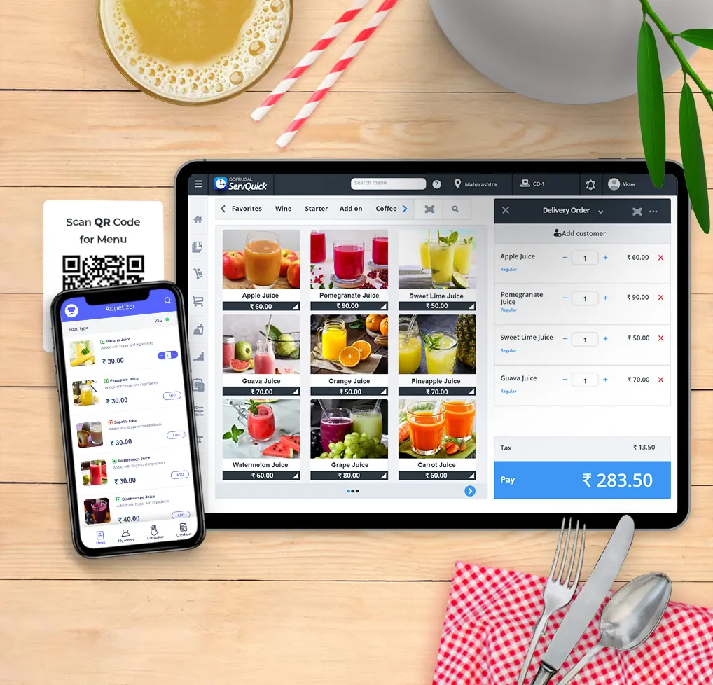 Juice Bar POS System Juice Bar POS System