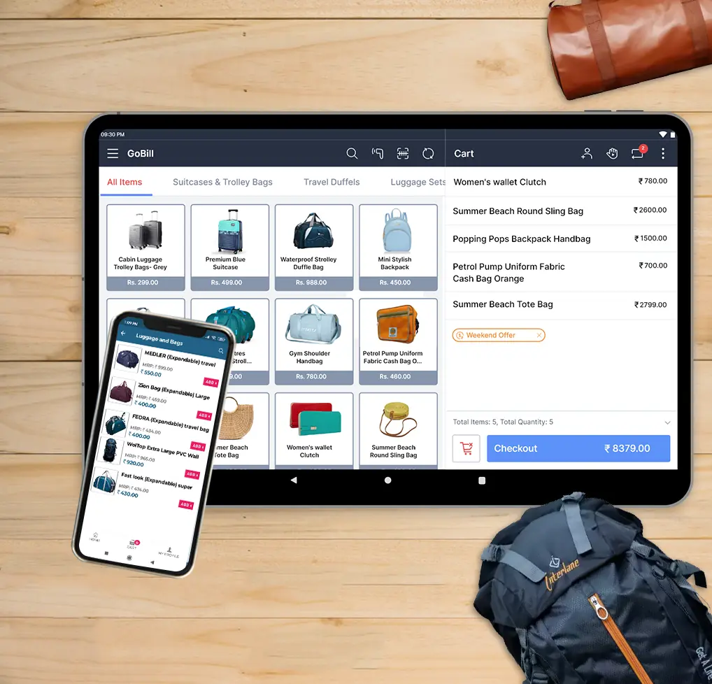 Luggage store POS software Luggage store POS software