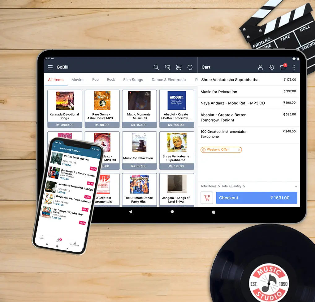 Music store POS software