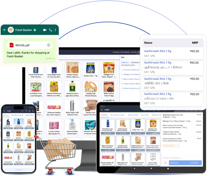 Retail cloud POS software