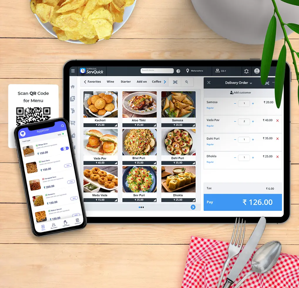 Snacks shop POS Software Restaurant software